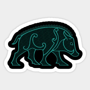 Pictish Boar Sticker